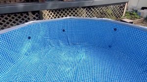 Intex Prism Frame Premium Pool Setup.