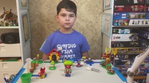 LEGO Супер Марио. Собираю и играю. Мой Влог.