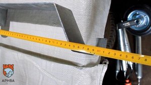 Пластина крепления запасного колеса на бортовой прицеп МЗСА Артикул 6293