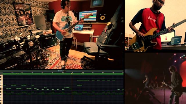 ANEURYSM Nirvana | GUITAR+BASS cover смотреть онлайн