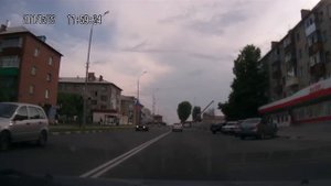Дороги Губкина через видео регистратор SUPRA 500