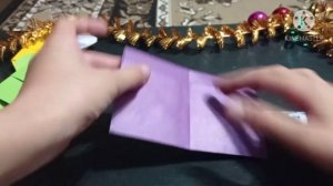 как сделать аригами человека из амонг ас