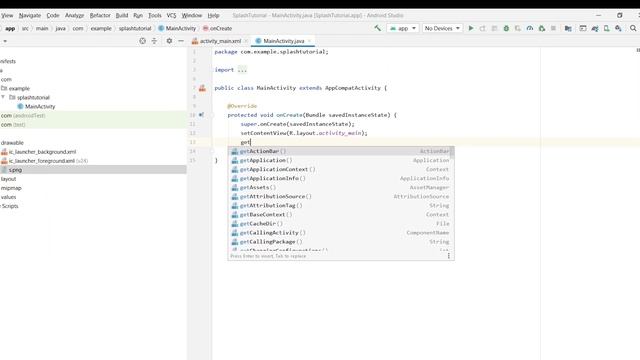 Easiest Way To Code Splash Screen In Android Studio|Simple And Fastest Method To Code Splash Screen