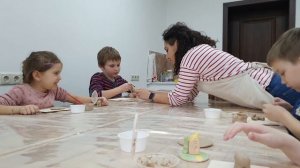 Работа с глиной для детей и всех желающих!