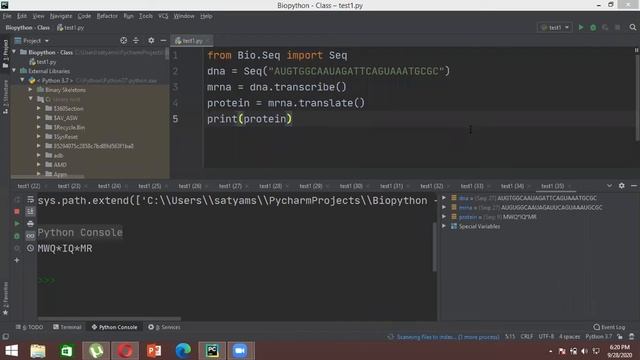 Data Importing & FASTA Format | BioPython #1 LifeGenBio смотреть онлайн