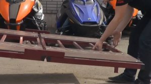 Прицеп двухосный ALASKA для двух квадроциклов , Торпеда