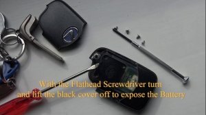 How to change the battery in the remote control (Key Fob) of a 2013 Lexus RX450h  UK spec car.
