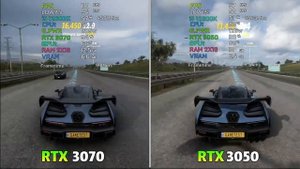 RTX 3050 vs RTX 3070 Gaming Benchmark | Test in 12 Games |
