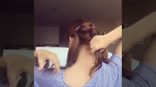 Лёгкая прическа на вечер каждый день свадьбу выпускной для подружки невесты за 5 минут своими рукам смотреть онлайн