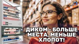 Автоматизированный склад ДиКом Карусель - больше места, меньше хлопот!