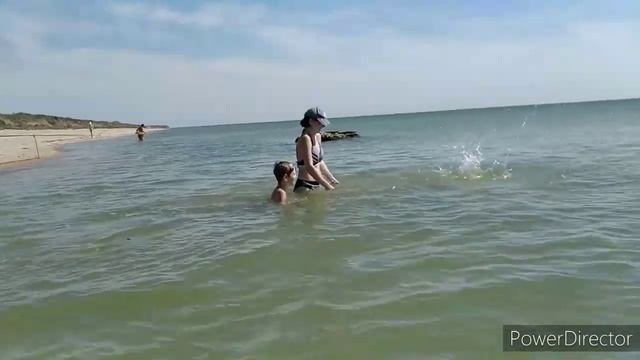 Отдых дикарями на Азовском море с детьми в палатке!