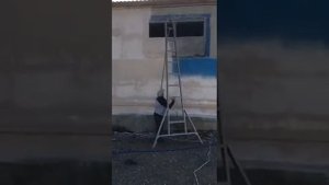 HYVST SPT 490 покраска фасада безвоздушным окрасочным аппаратом