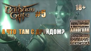 Baldur's Gate 3 [тройной кооп] #5: Угандошили друида (нет)