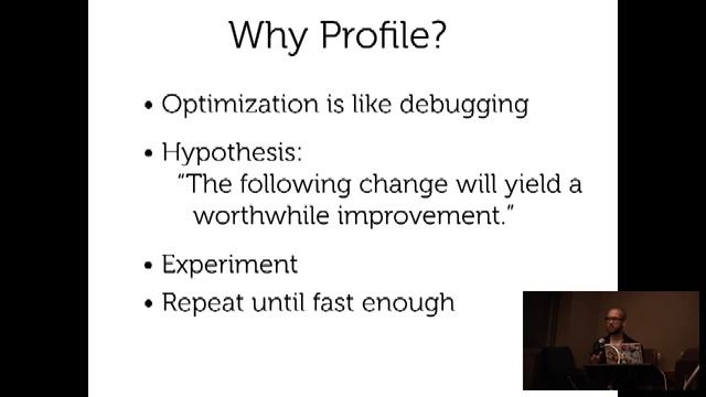 Python Performance Profiling: The Guts And The Glory смотреть онлайн