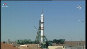 Старт корабля с первым в мире киноэкипажем. Прямая трансляция