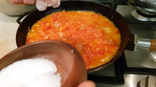 ЯИЧНИЦА С ПОМИДОРАМИ ПО АРМЯНСКИ (ПОМИДОРОВ ДЗВАДЗЕХ)