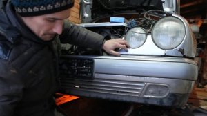 Mercedes W210 Собрал, Не смог завести, сгорел диод реле стартера , борода электрики