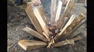 Полинезийский костер | Виды костров, отдых, туризм