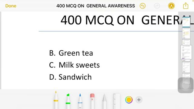 400 MCQ on General Awareness | Jkssb class IV | Jkpsc | Jkpaa