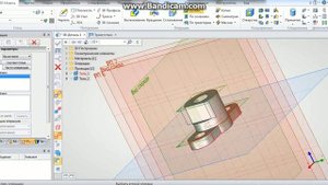 T-Flex CAD 15 . урок первый продолжение . Создание 3d модели по чертежу