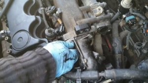 Demontage et nettoyage système egr fiat doblo 1.9 jtd