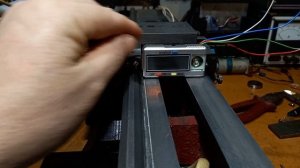 УЦИ на токарный станок Установка линейки из Китайского штангенциркуля