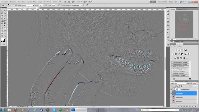 Hautbearbeitung  Beauty-Retusche in Photoshop CS5