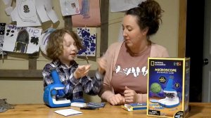 Kids Toy Review---National Geographic Microscope!