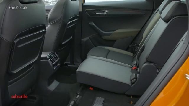 Практичный кроссовер от Шкода. Рестайлинг. 2022 Skoda Karoq. Family compact SUV. смотреть онлайн