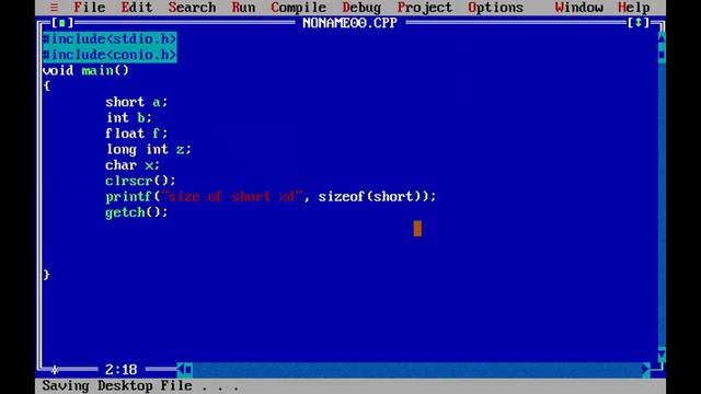 #9 C programming | Program on Data Types | sizeof() operator || Venugopal Narsingoju смотреть онлайн