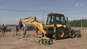 В Волгоградской области прошли соревнования профмастерства экскаваторщиков