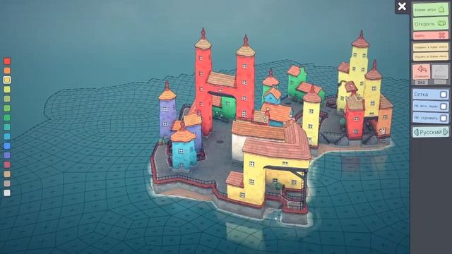 Townscaper | Первое впечатление | Обзор смотреть онлайн