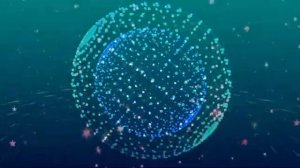 Креативная заставка к видео роликам - Двойная игра. Вращение и приближение сфер.mp4