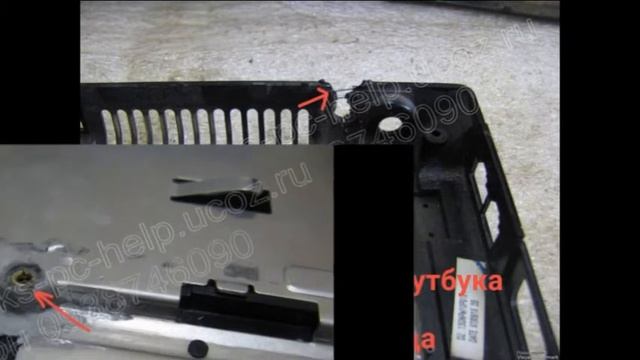 ремонт корпуса ноутбука asus F3k смотреть онлайн