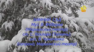 ЗИМНИЙ  САД