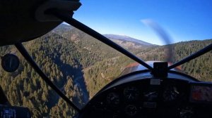 BACKCOUNTRY FLYING In The PA-12 Super Cruiser [POV]