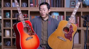 盲听：你会选择哪个蜂鸟吉他？Epiphone Masterbilt hummingbird vs Gibson hummingbird
