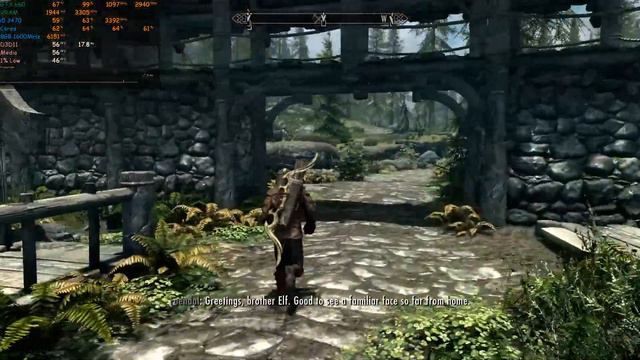 TES V Skyrim Special Edition (Remaster) - Core i5 3470 + GTX 660 (1080p) смотреть онлайн
