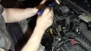 Ford connect Замена корпуса термостата