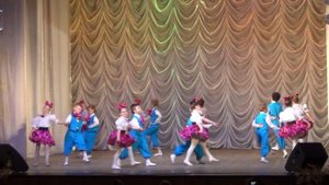 КАЗАЧАТА - танец "Детская полька" 28.04.2016, ДК Шевченко, г.Запорожье