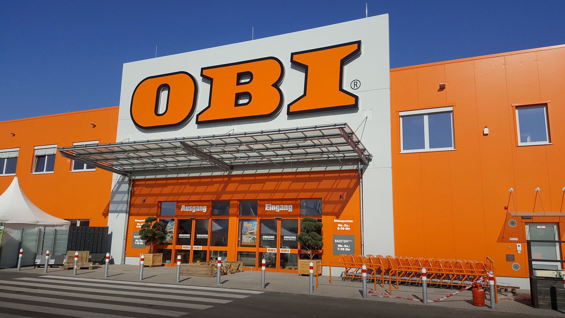 Поездка в магазин OBI_Обзор