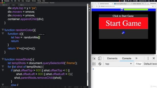 27  Color the elements randomly JavaScript