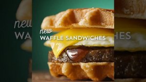 New WAFFLE SANDWICH COMBO