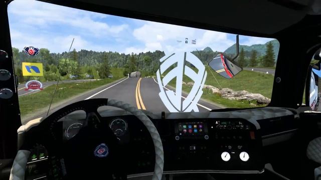 VIAGEM REAL | SCANIA R 730 2009 | PASSANDO NA SERRA | MAPA ELDORADO PRO | ETS2 1.43 OFICIAL смотреть онлайн