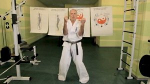 Каратэ Киокушинкай: Ката САНЧИН Энергетический комплекс ( Kyokushin Karate: Kata - Sanchin )