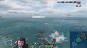 В ОДИНОЧКУ ПОРВАЛ ВСЕХ🔥JUTLAND - World of Warships