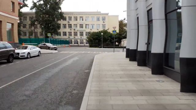 Москва 3052 Озерковская набережная, Озерковский тупик (упразднён), Озерковский переулок осень день