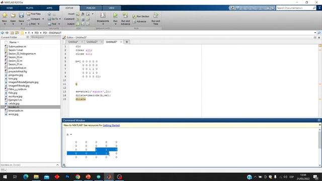 Operaciones morfológicas: Dilatación y erosión | CURSO PDI смотреть онлайн