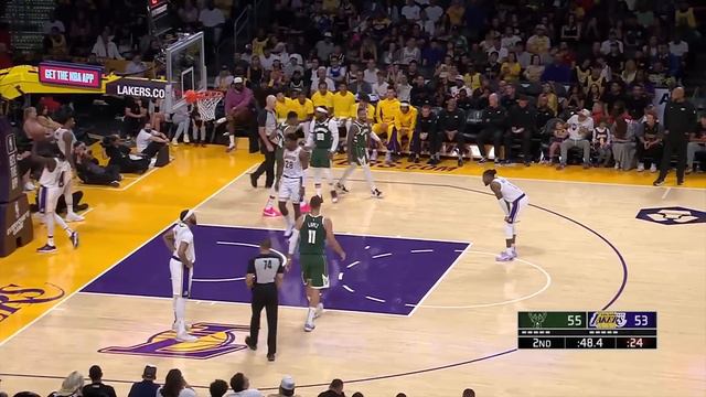 Los Angeles Lakers vs Milwaukee Bucks Full Game Highlights | October 15, 2023 | FreeDawkins смотреть онлайн