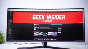 Samsung (C34H890) 34 дюймовый 4К изогнутый монитор